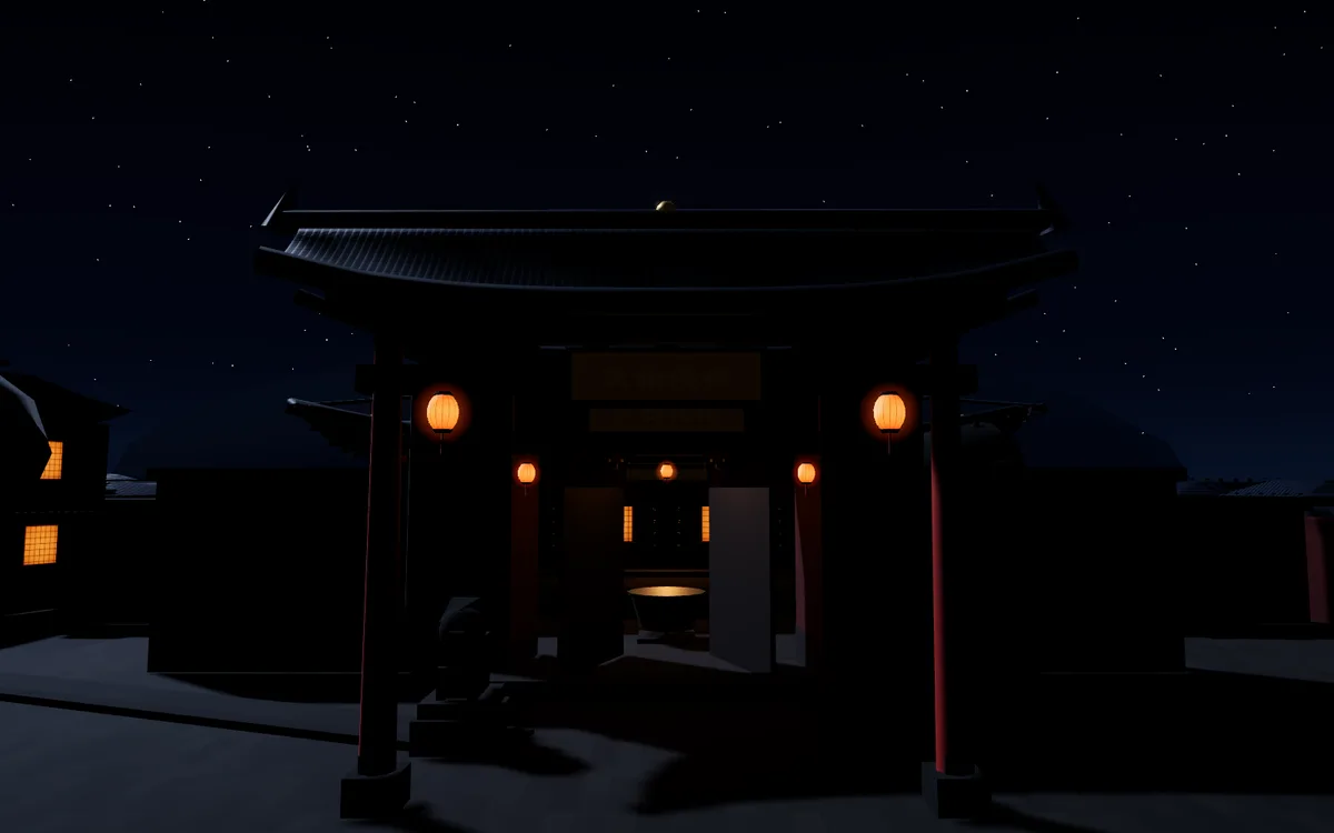 汉桓侯祠 · 彩色夜景